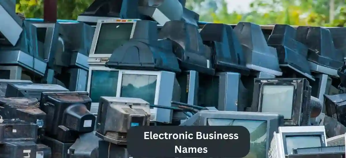 Catchy Electronic Company Names