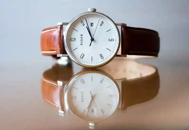 brown wrist watch 